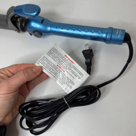 BaBylissPRO® Nano Titanium™ 1¼" Spring Curling Iron - Picture 9 of 11